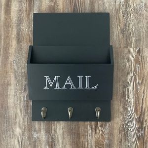 Mail Sign with Hooks